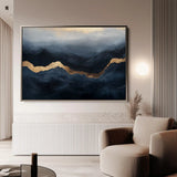 Abstract 470 Canvas Art 60 x 40 cm / Stretched on hidden frame