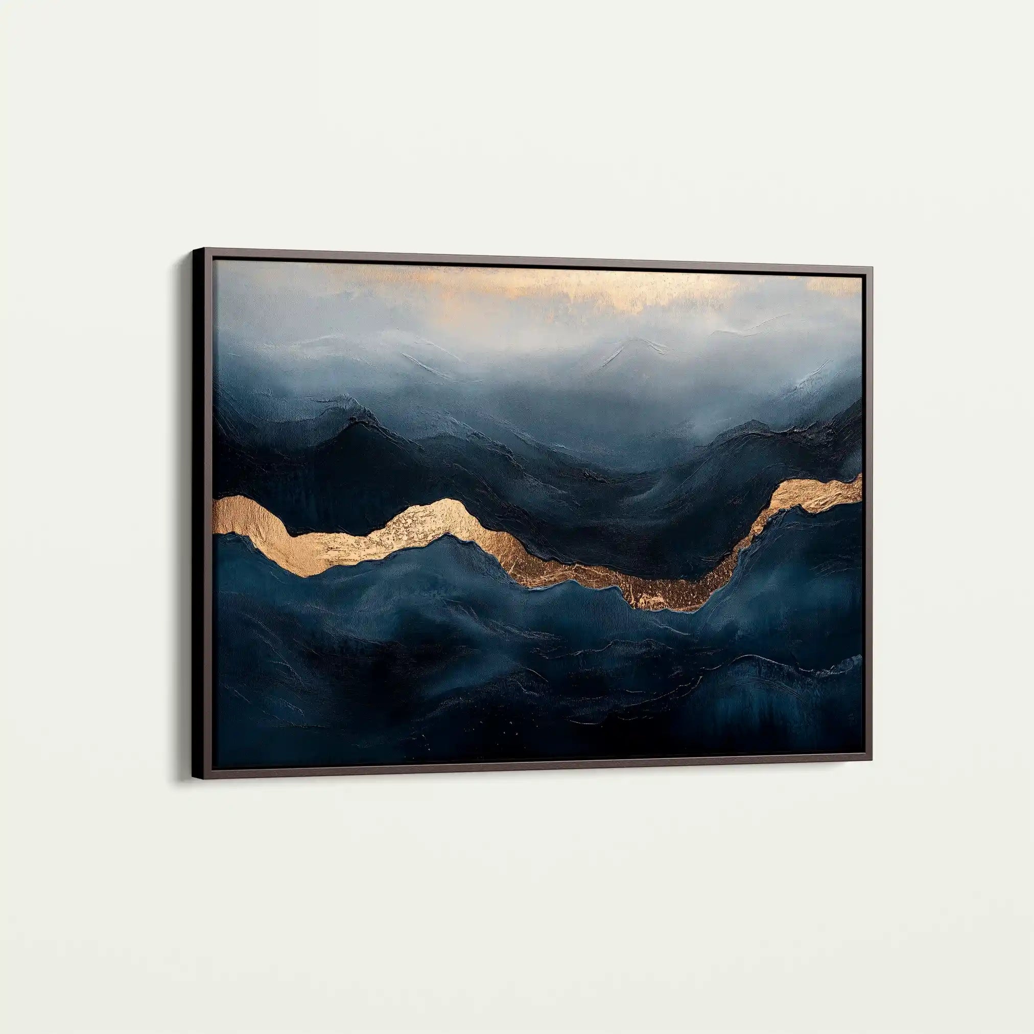 Abstract 470 Canvas Art 60 x 40 cm / Stretched on hidden frame