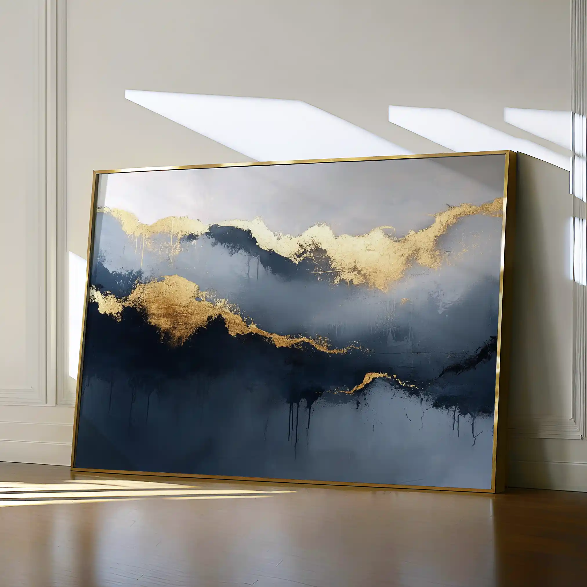Abstract 471 Canvas Art 60 x 40 cm / Stretched on hidden frame
