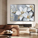 Floral Canvas Wall Art WAD471-F 90 x 60 cm / Stretched on hidden frame