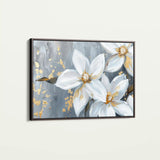 Floral Canvas Wall Art WAD471-F 90 x 60 cm / Stretched on hidden frame