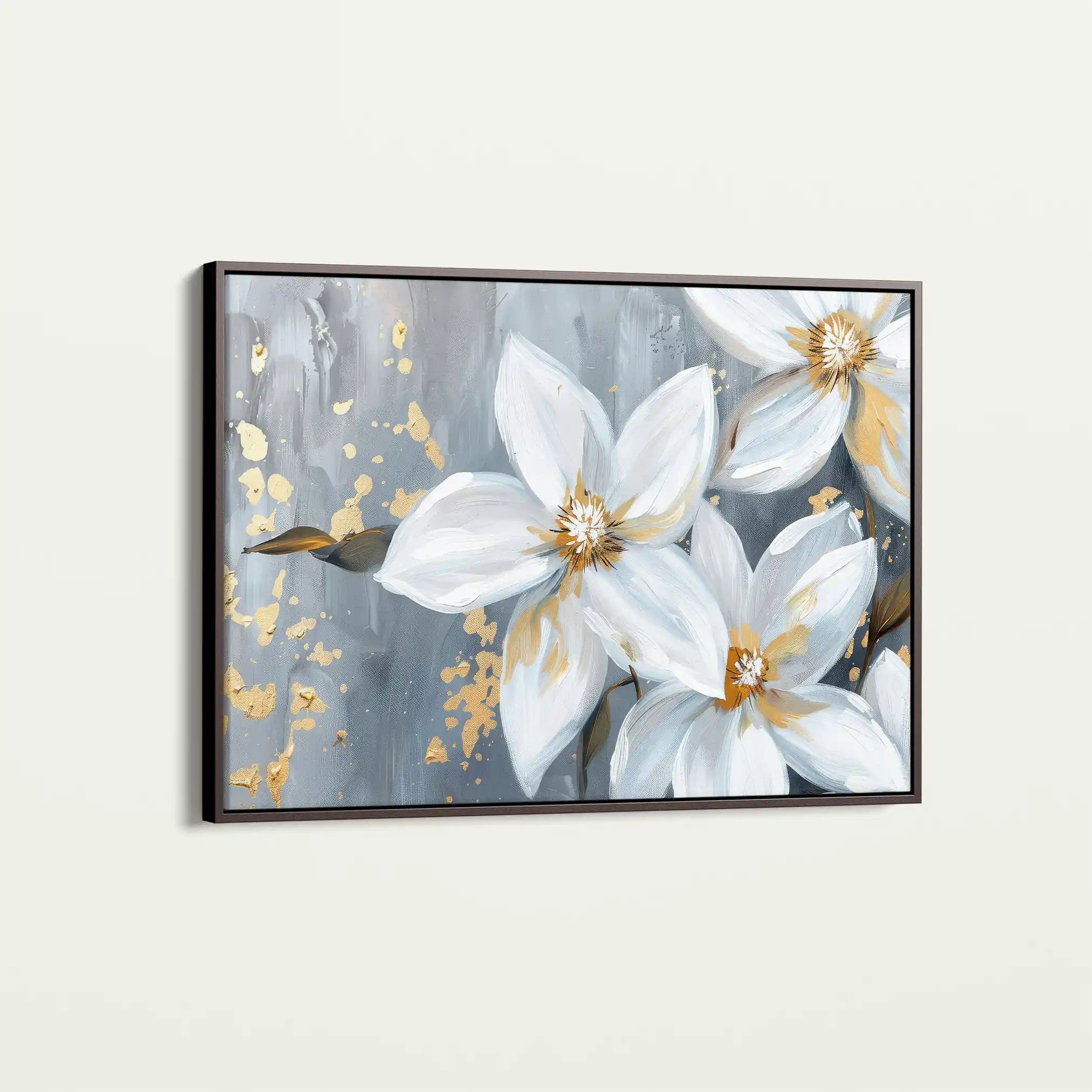 Floral Canvas Wall Art WAD471-F 90 x 60 cm / Stretched on hidden frame