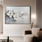 Floral Canvas Wall Art WAD472-F 90 x 60 cm / Stretched on hidden frame