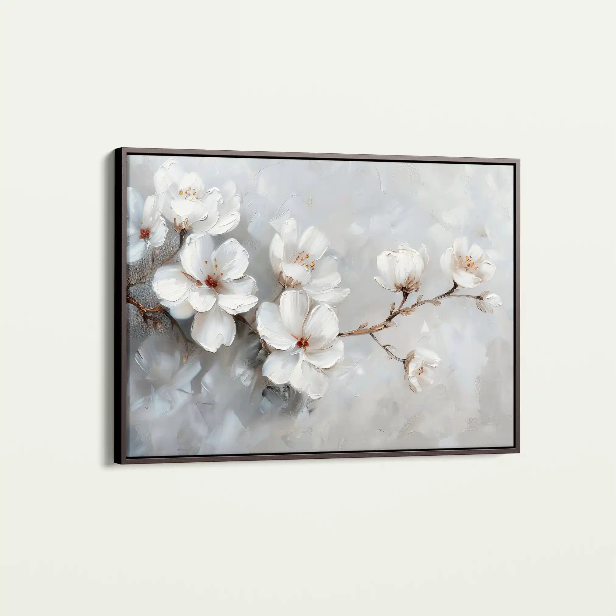 Floral Canvas Wall Art WAD472-F 90 x 60 cm / Stretched on hidden frame