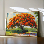 Landscape 472 Canvas Art 90 x 60 cm / Stretched on hidden frame