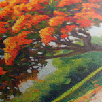 Landscape 472 Canvas Art 90 x 60 cm / Stretched on hidden frame