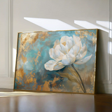Floral Canvas Wall Art WAD473-F 90 x 60 cm / Stretched on hidden frame