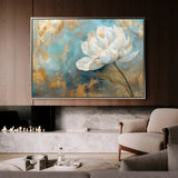 Floral Canvas Wall Art WAD473-F 90 x 60 cm / Stretched on hidden frame
