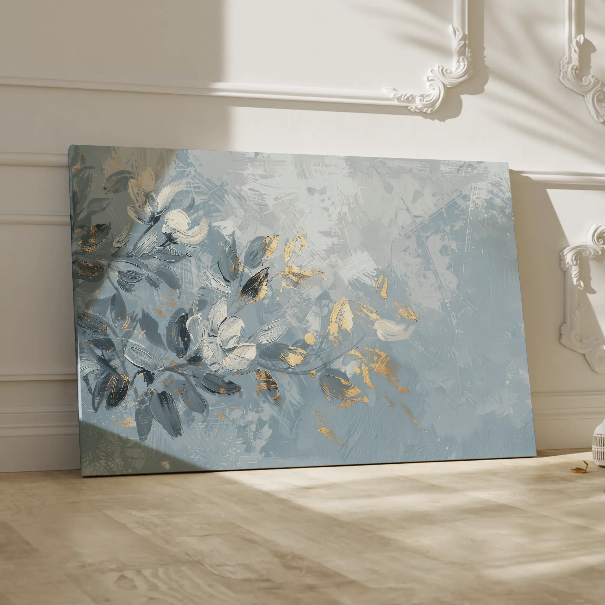 Floral Canvas Wall Art WAD474-F 90 x 60 cm / Stretched on hidden frame