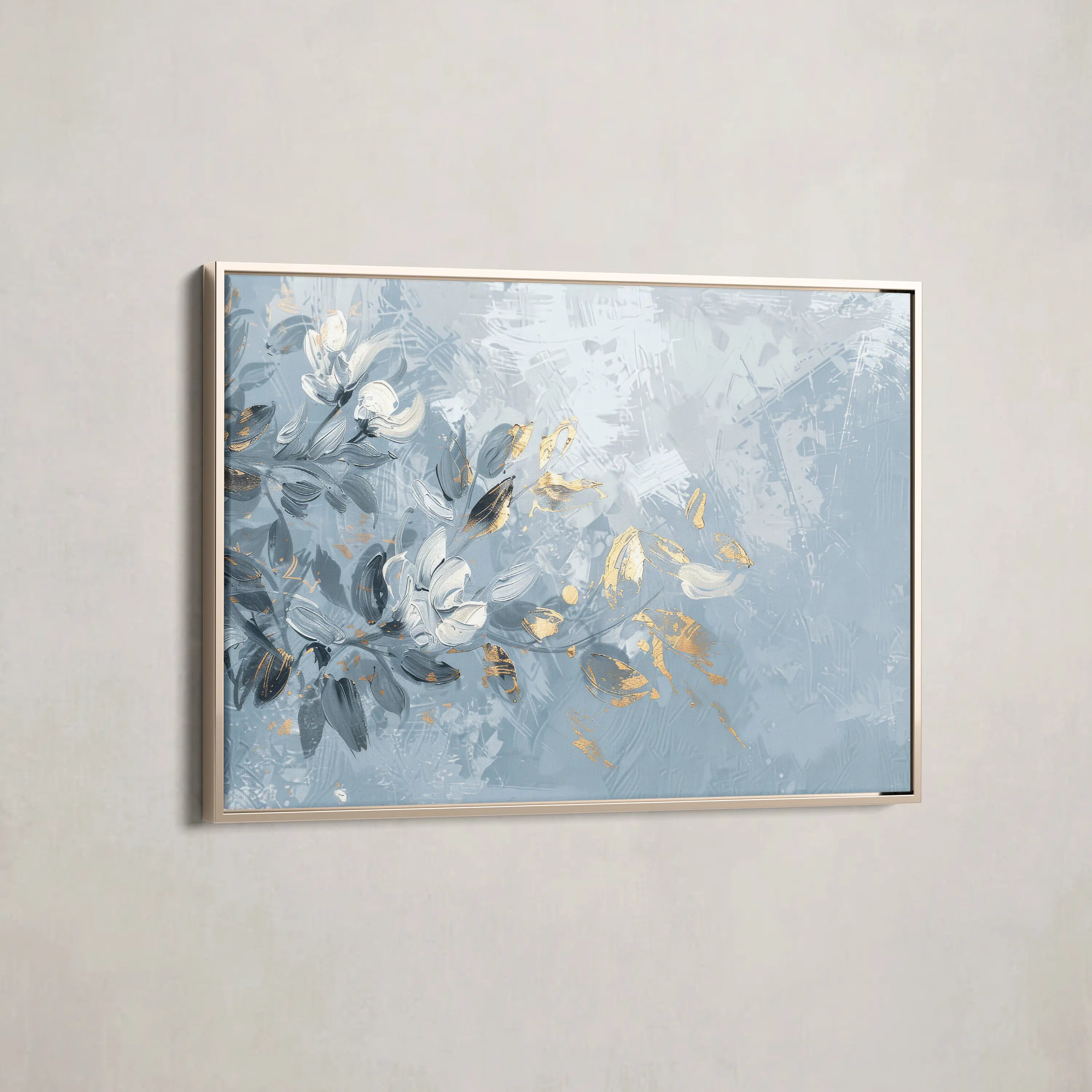 Floral Canvas Wall Art WAD474-F 90 x 60 cm / Stretched on hidden frame