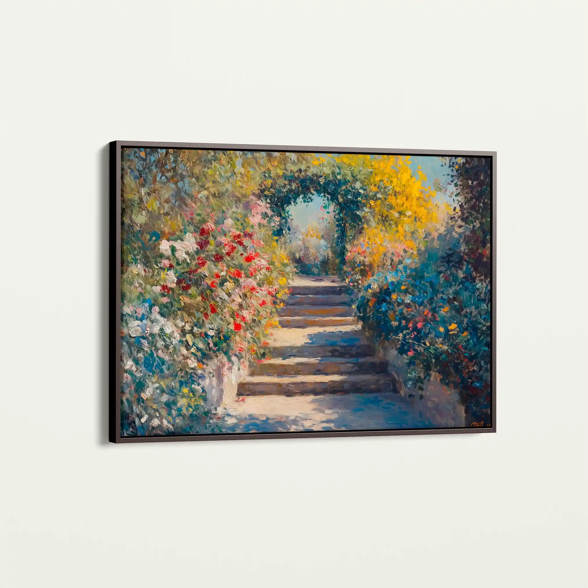 Landscape 474 Canvas Art 90 x 60 cm / Stretched on hidden frame