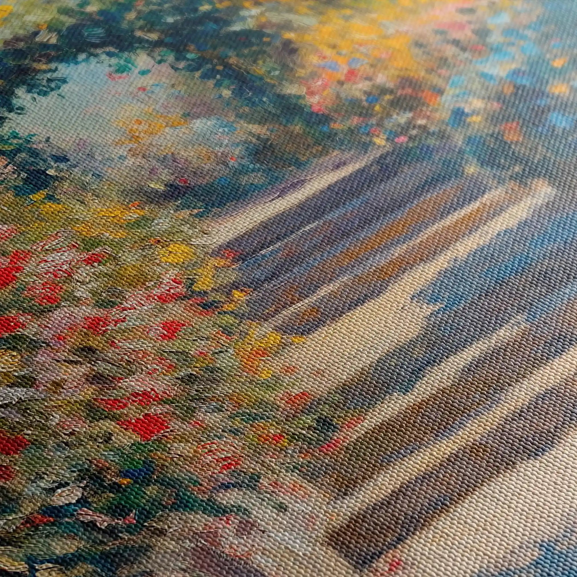 Landscape 474 Canvas Art 90 x 60 cm / Stretched on hidden frame