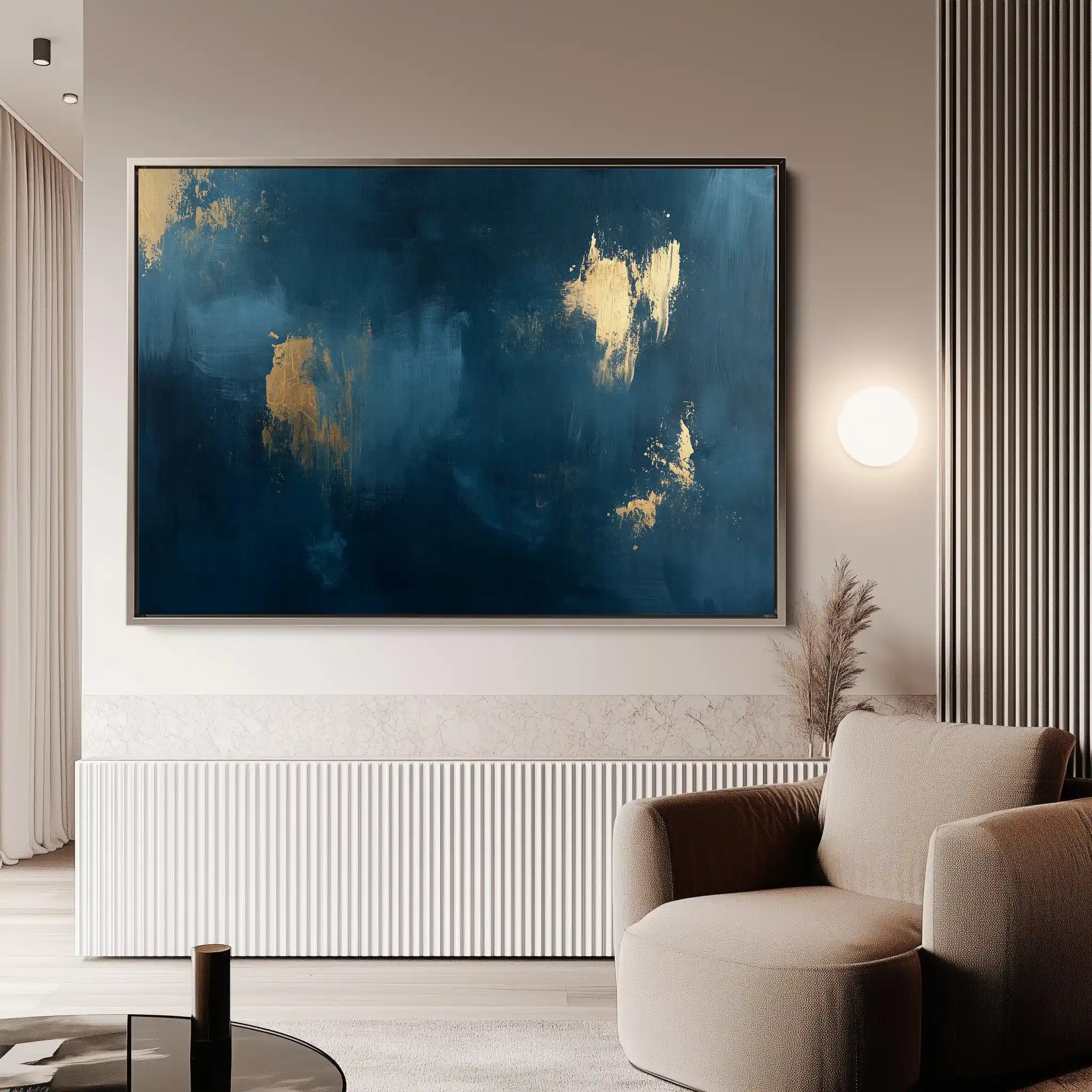 Abstract 475 Canvas Art 60 x 40 cm / Stretched on hidden frame