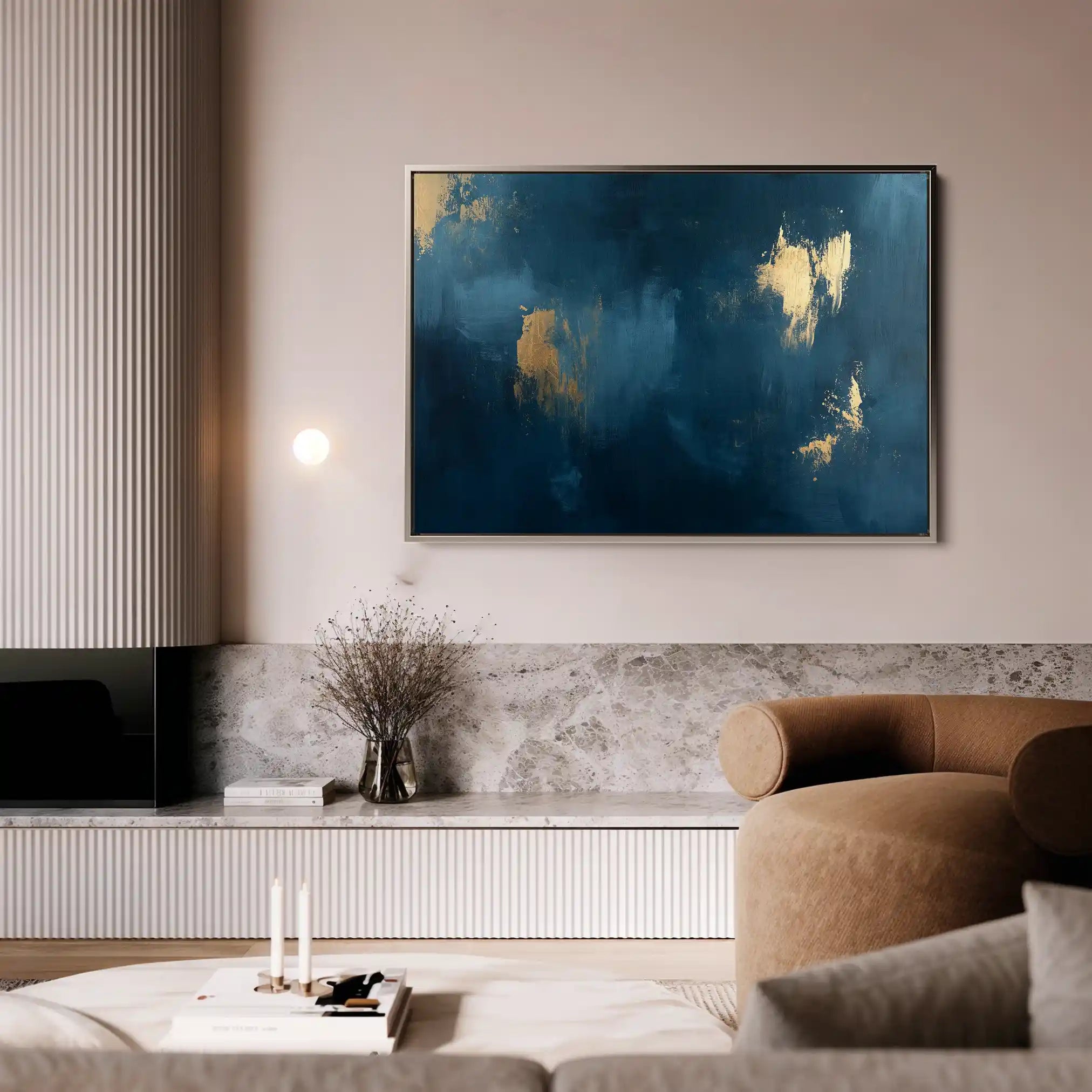 Abstract 475 Canvas Art 60 x 40 cm / Stretched on hidden frame