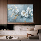 Floral Canvas Wall Art WAD475-F 90 x 60 cm / Stretched on hidden frame