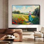 Landscape 476 Canvas Art 90 x 60 cm / Stretched on hidden frame