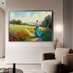 Landscape 476 Canvas Art 90 x 60 cm / Stretched on hidden frame