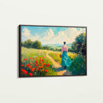 Landscape 476 Canvas Art 90 x 60 cm / Stretched on hidden frame