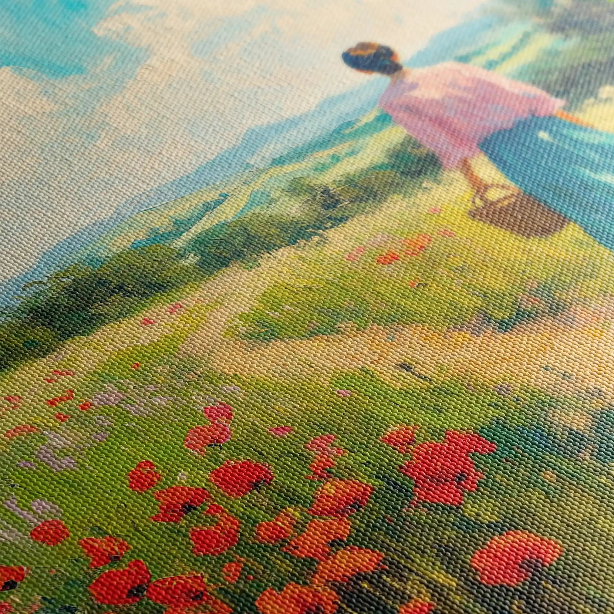 Landscape 476 Canvas Art 90 x 60 cm / Stretched on hidden frame