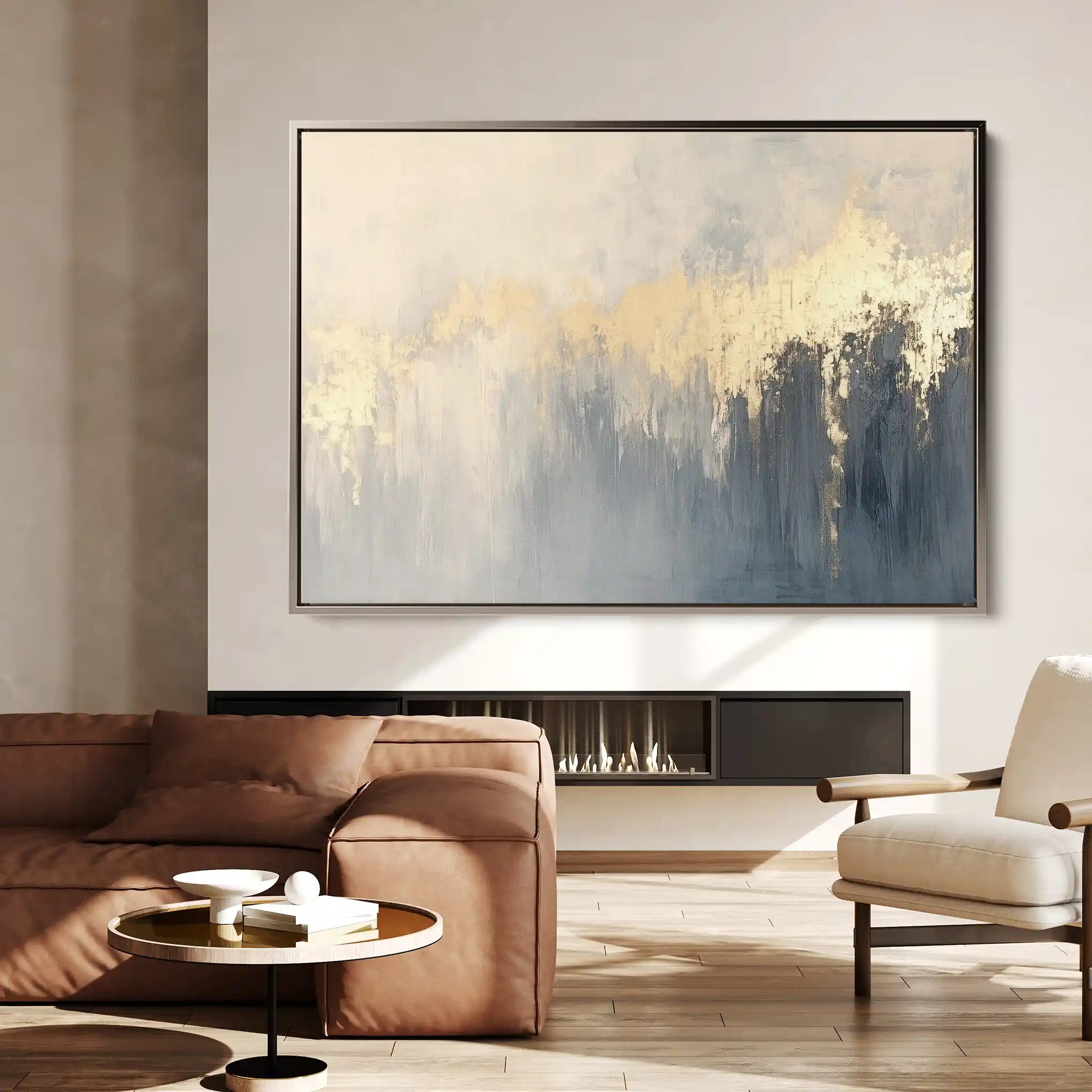 Abstract 477 Canvas Art 60 x 40 cm / Stretched on hidden frame