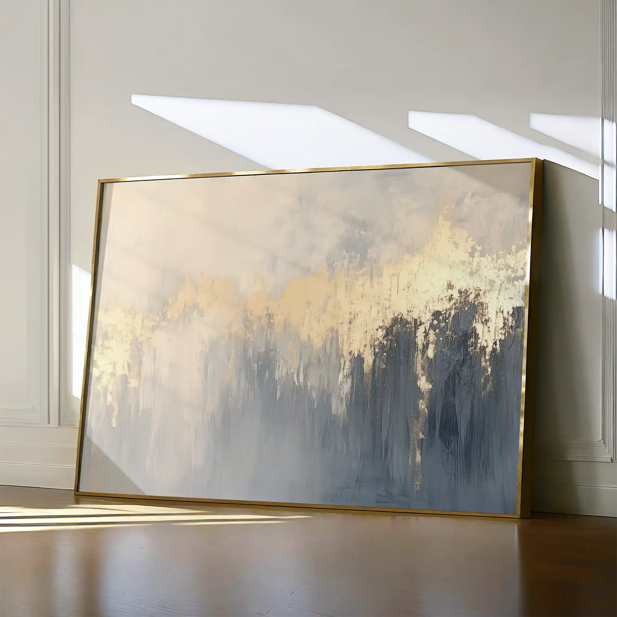 Abstract 477 Canvas Art 60 x 40 cm / Stretched on hidden frame