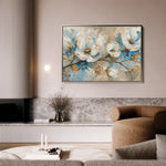 Floral Canvas Wall Art WAD477-F 90 x 60 cm / Stretched on hidden frame