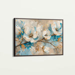 Floral Canvas Wall Art WAD477-F 90 x 60 cm / Stretched on hidden frame