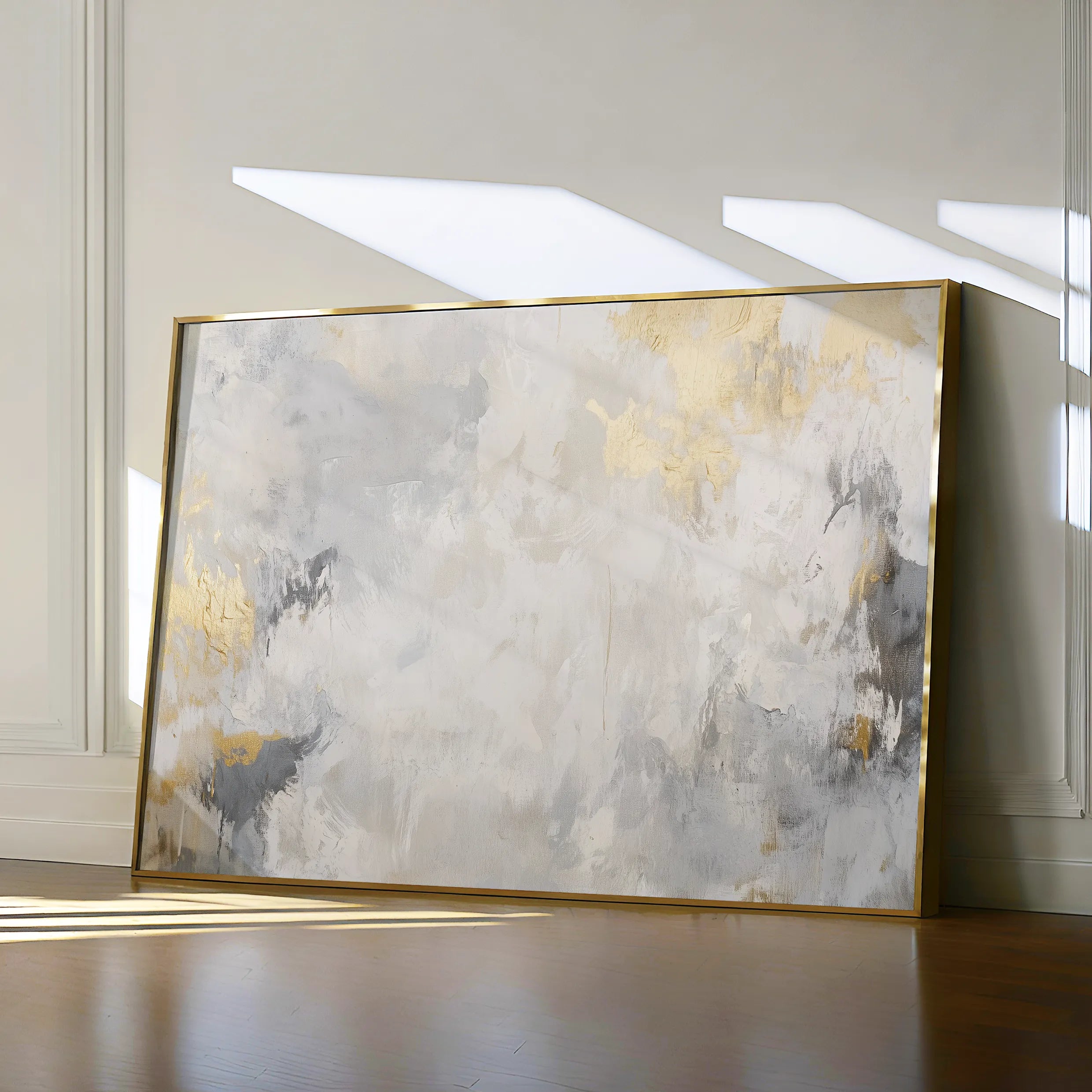 Abstract Canvas Wall Art WAD478-A 90 x 60 cm / Stretched on hidden frame