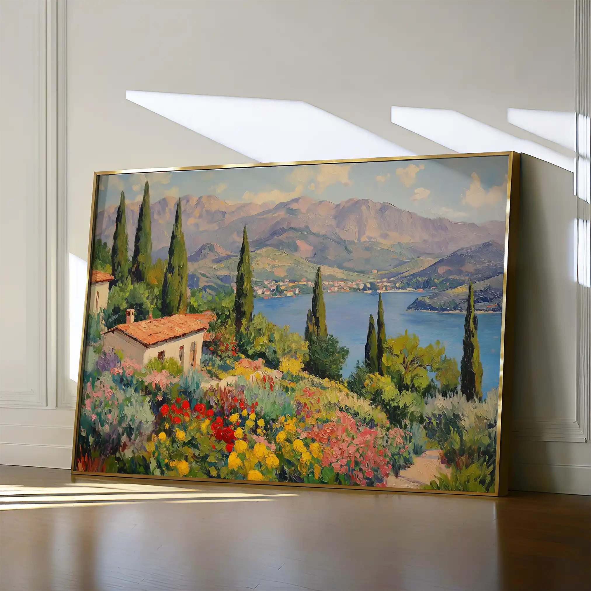 Landscape 480 Canvas Art 90 x 60 cm / Stretched on hidden frame