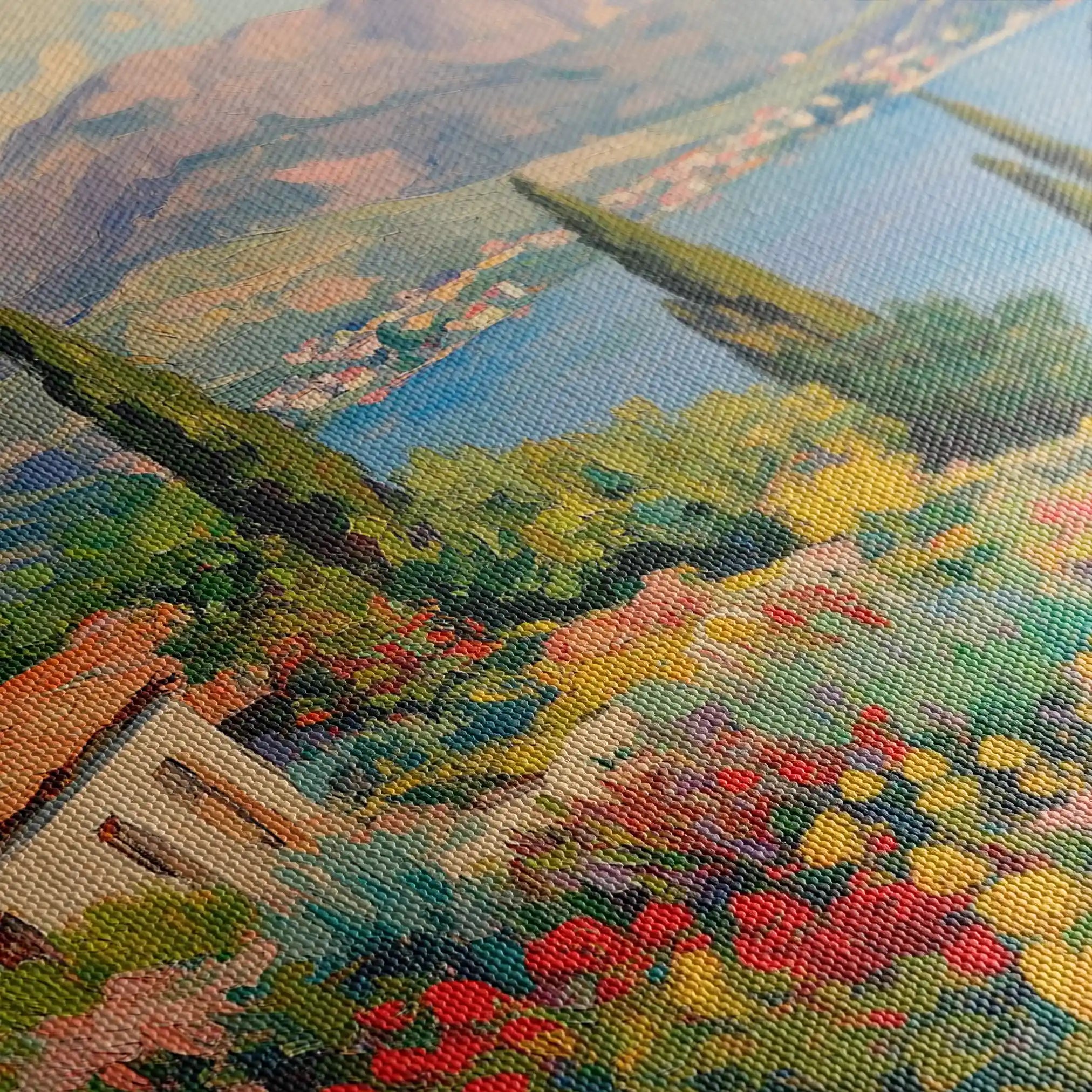 Landscape 480 Canvas Art 90 x 60 cm / Stretched on hidden frame