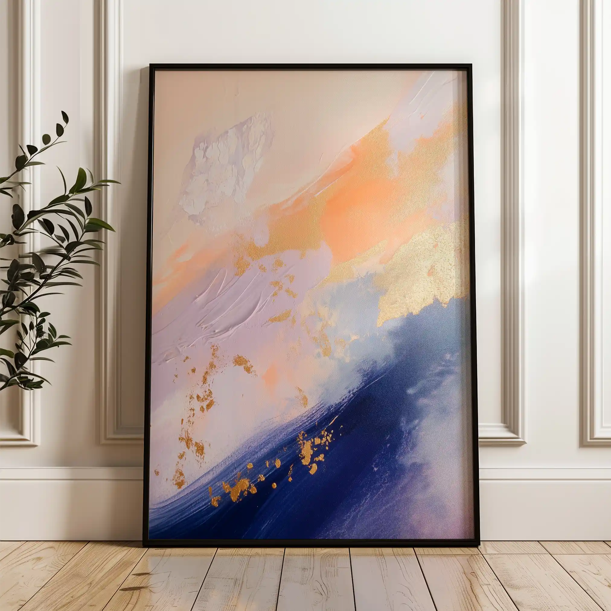Abstract 481 Canvas Art 60 x 40 cm / Stretched on hidden frame