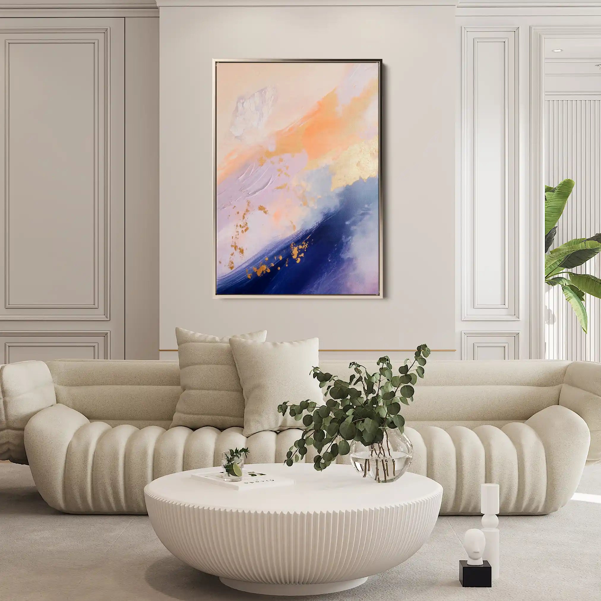 Abstract 481 Canvas Art 60 x 40 cm / Stretched on hidden frame