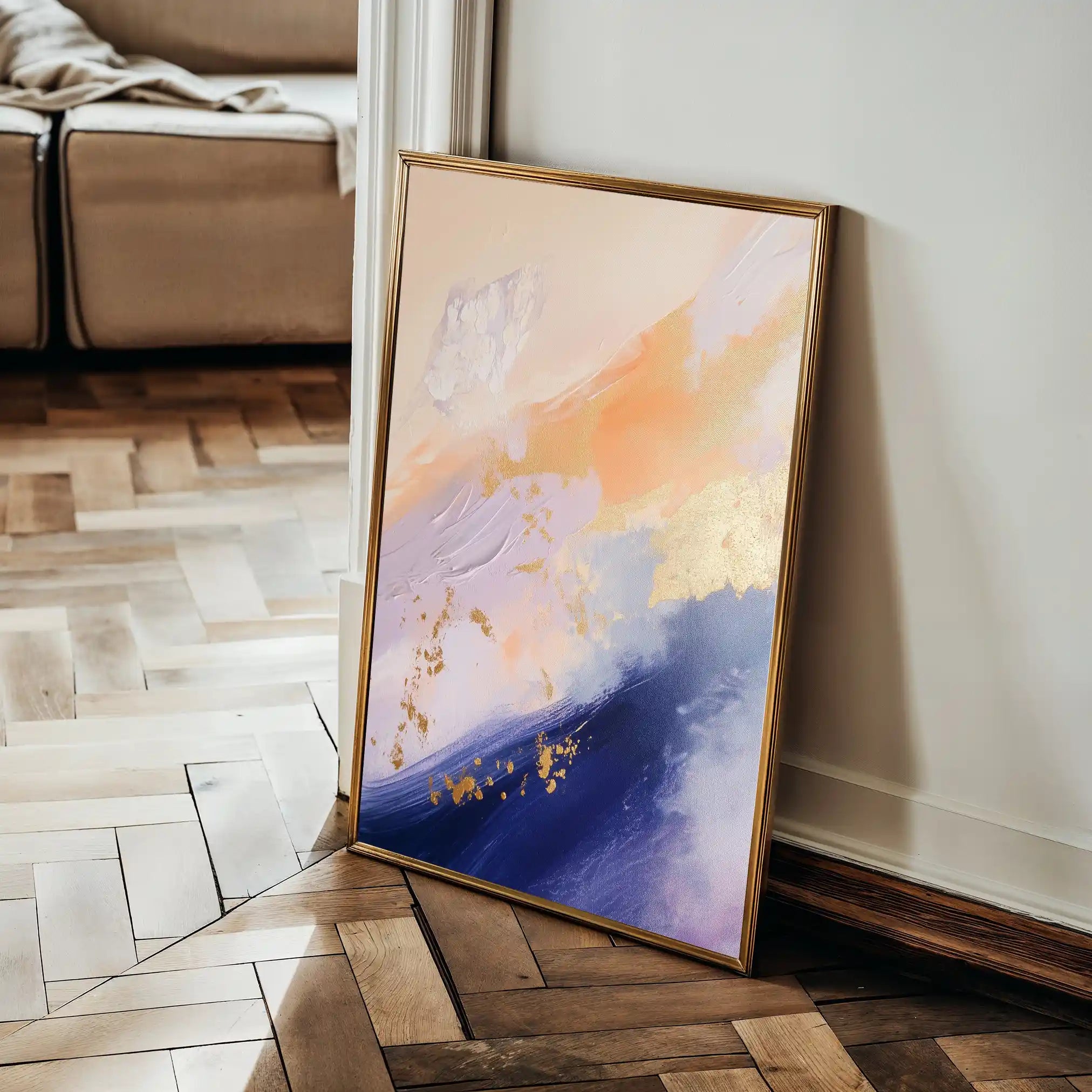 Abstract 481 Canvas Art 60 x 40 cm / Stretched on hidden frame