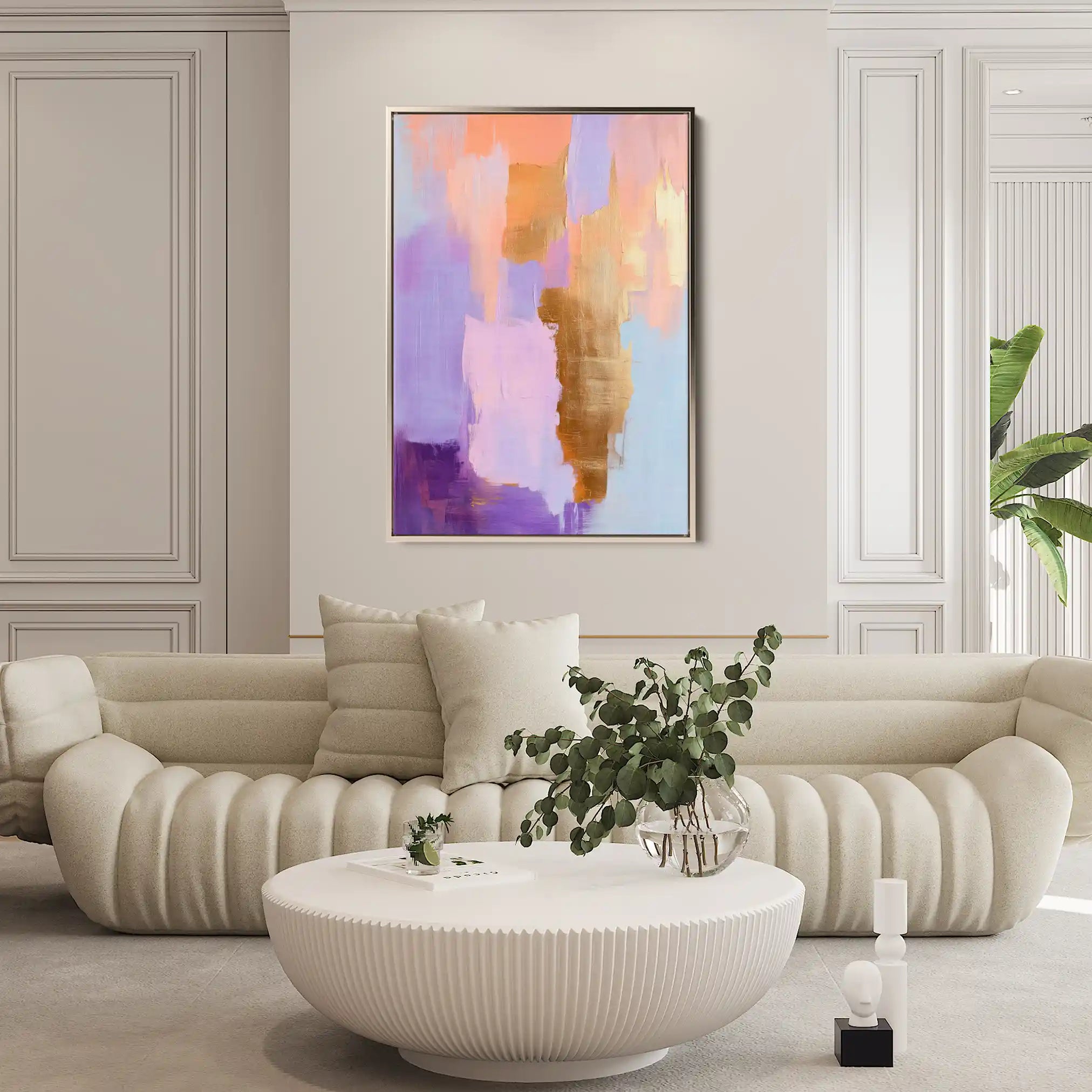 Abstract 482 Canvas Art 60 x 40 cm / Stretched on hidden frame