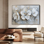 Floral Canvas Wall Art WAD482-F 90 x 60 cm / Stretched on hidden frame