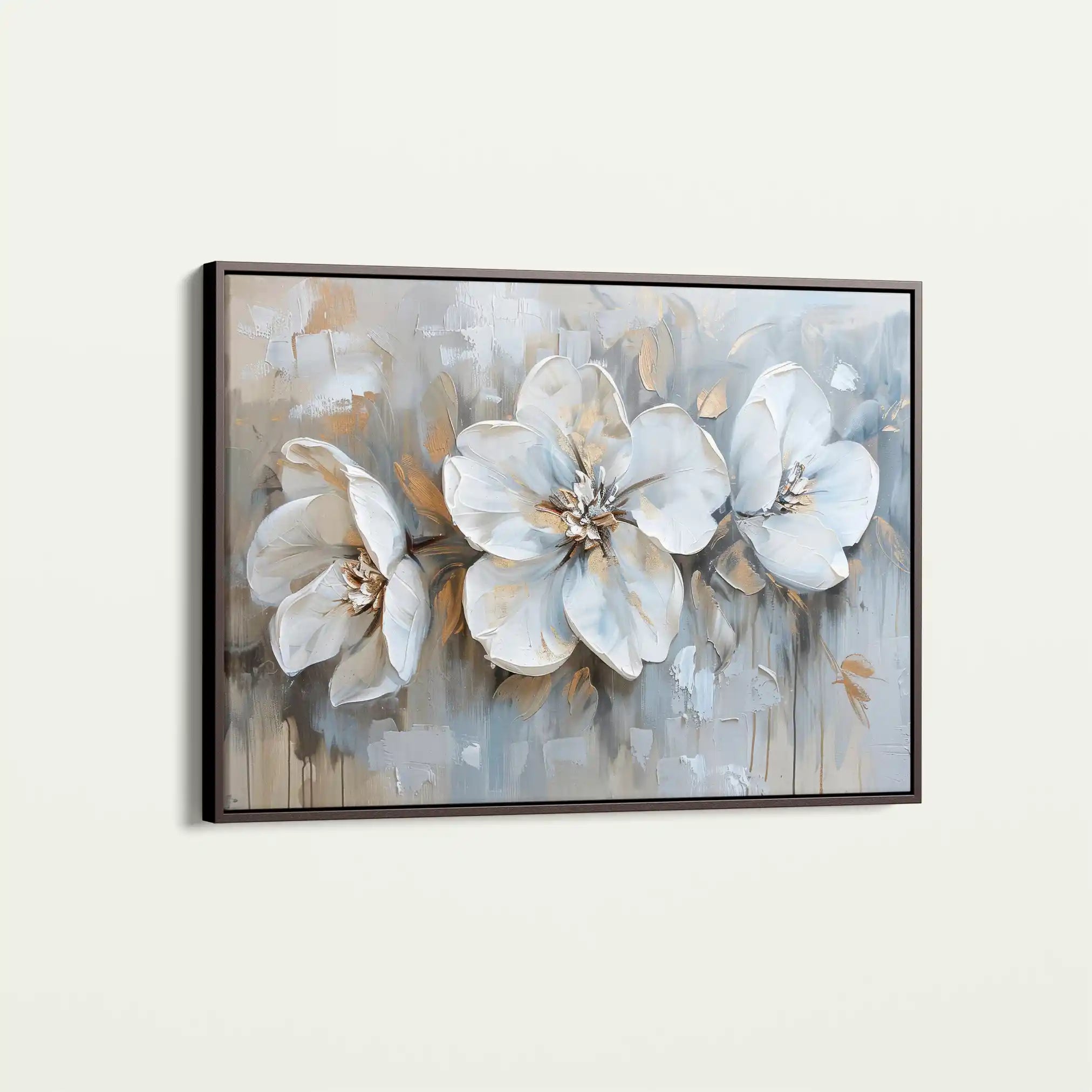 Floral Canvas Wall Art WAD482-F 90 x 60 cm / Stretched on hidden frame