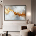 Abstract 483 Canvas Art 60 x 40 cm / Stretched on hidden frame