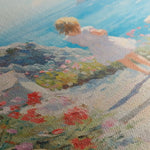 Landscape 483 Canvas Art 90 x 60 cm / Stretched on hidden frame