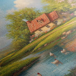 Landscape 484 Canvas Art 90 x 60 cm / Stretched on hidden frame