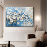 Floral Canvas Wall Art WAD485-F 90 x 60 cm / Stretched on hidden frame