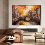 Landscape 487 Canvas Art 90 x 60 cm / Stretched on hidden frame