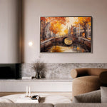 Landscape 487 Canvas Art 90 x 60 cm / Stretched on hidden frame