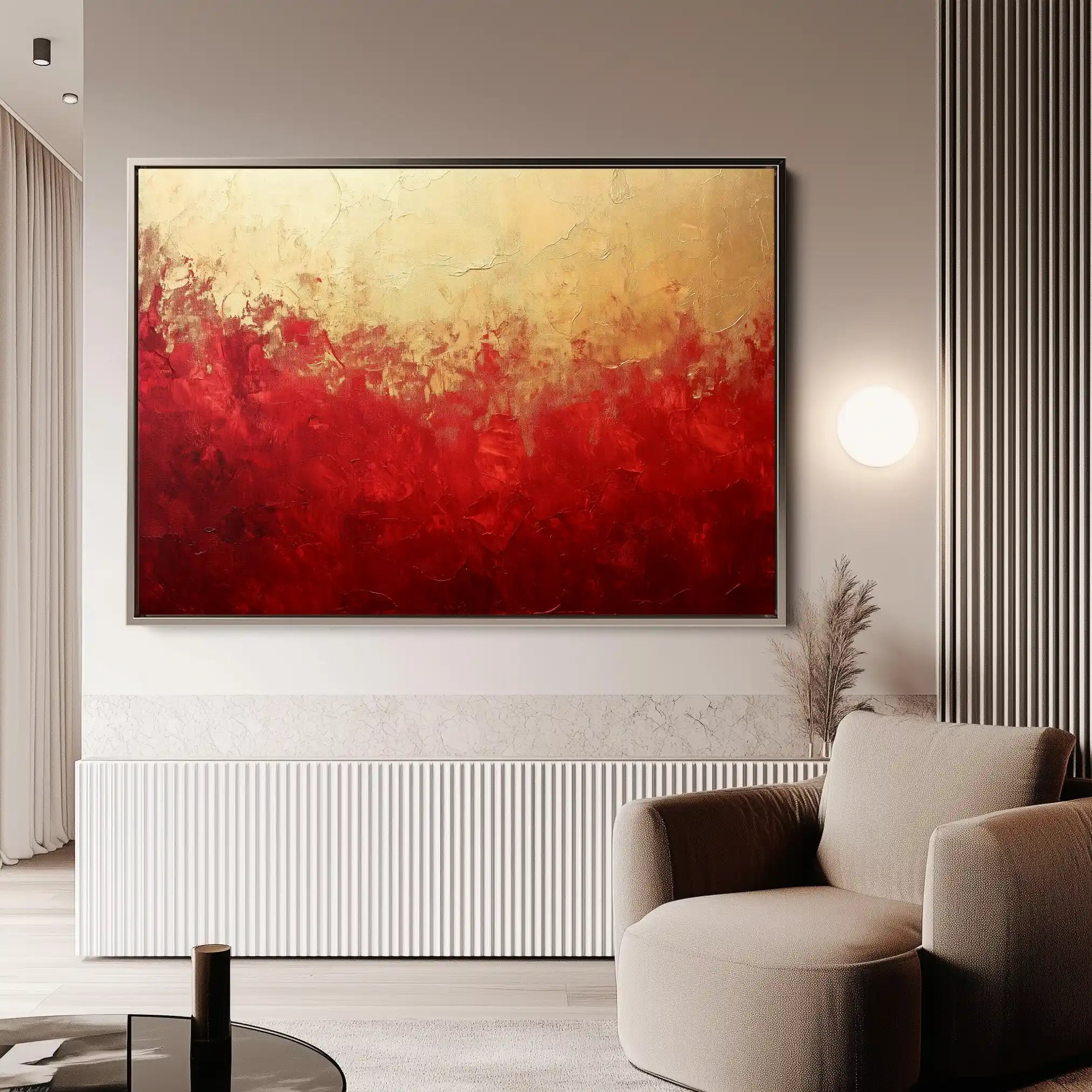 Abstract 488 Canvas Art 60 x 40 cm / Stretched on hidden frame
