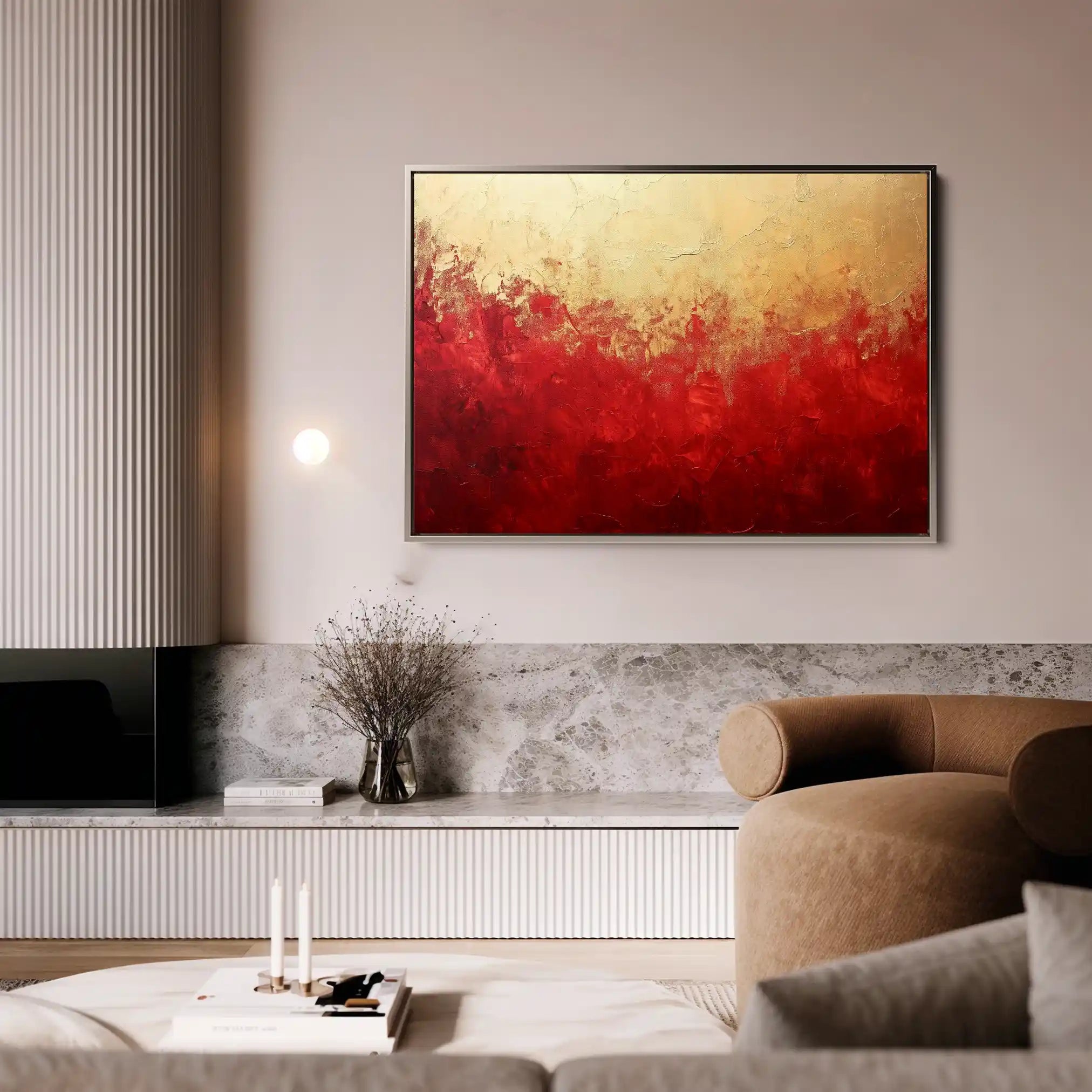 Abstract 488 Canvas Art 60 x 40 cm / Stretched on hidden frame