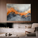 Abstract 489 Canvas Art 60 x 40 cm / Stretched on hidden frame