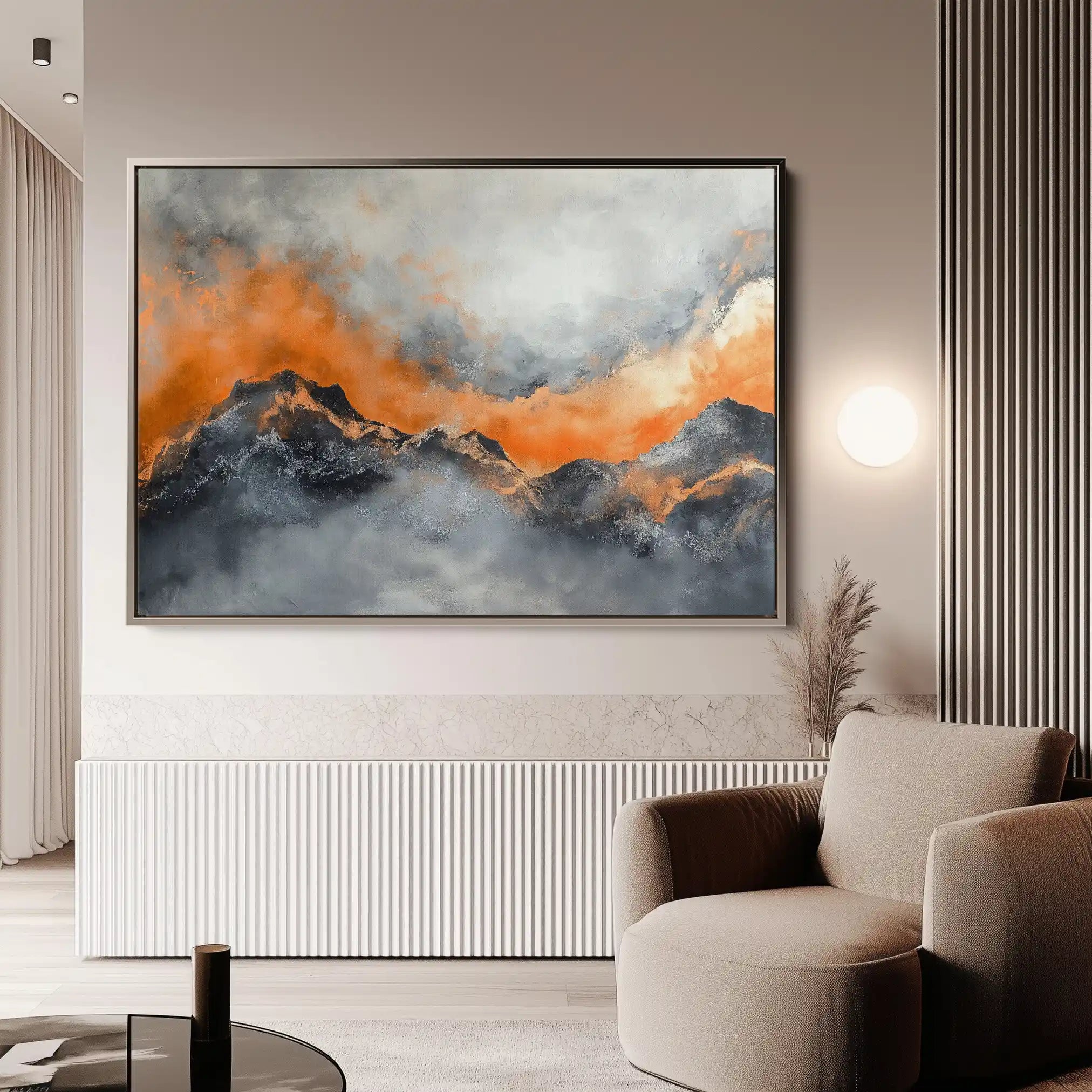 Abstract 489 Canvas Art 60 x 40 cm / Stretched on hidden frame