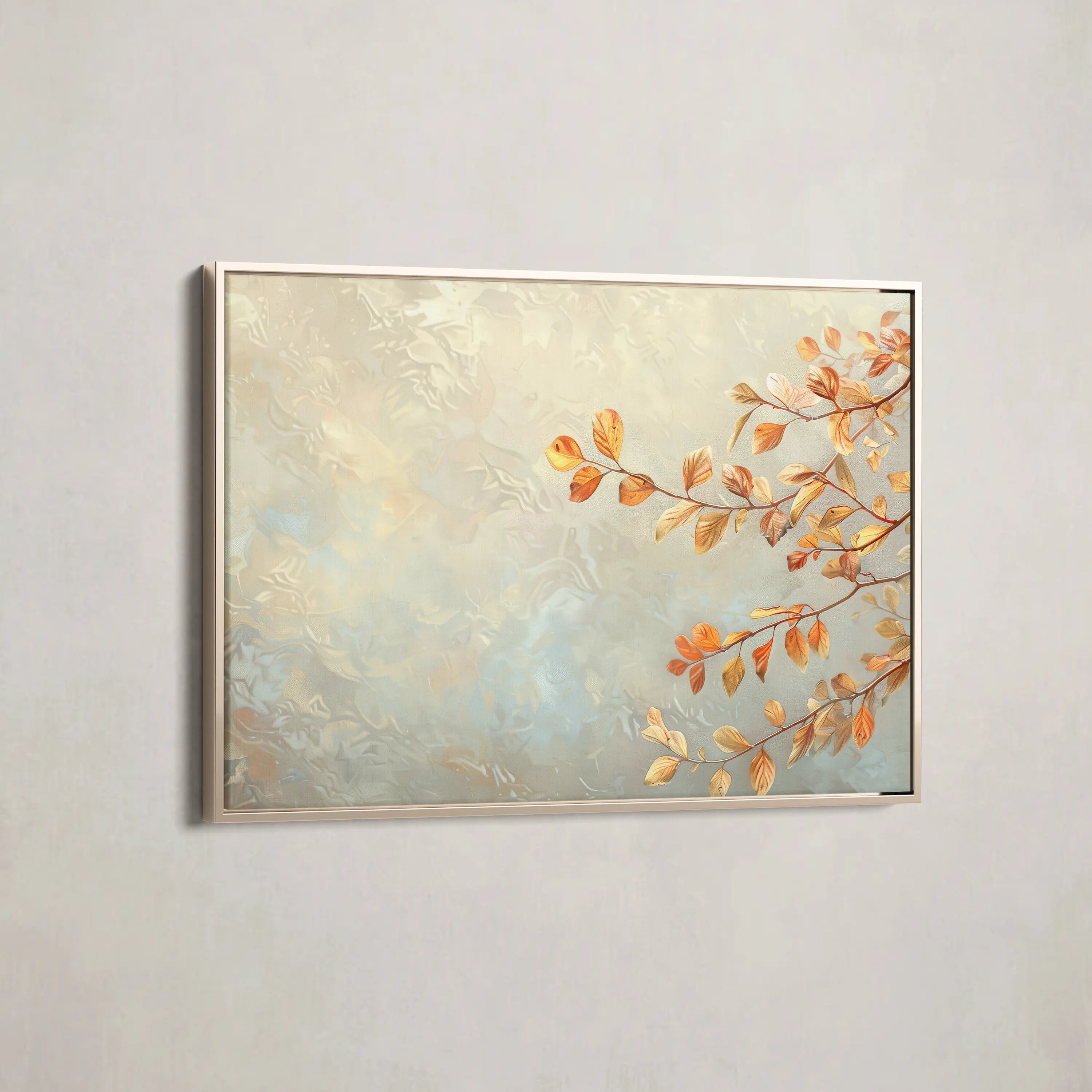 Floral Canvas Wall Art WAD489-F 90 x 60 cm / Stretched on hidden frame