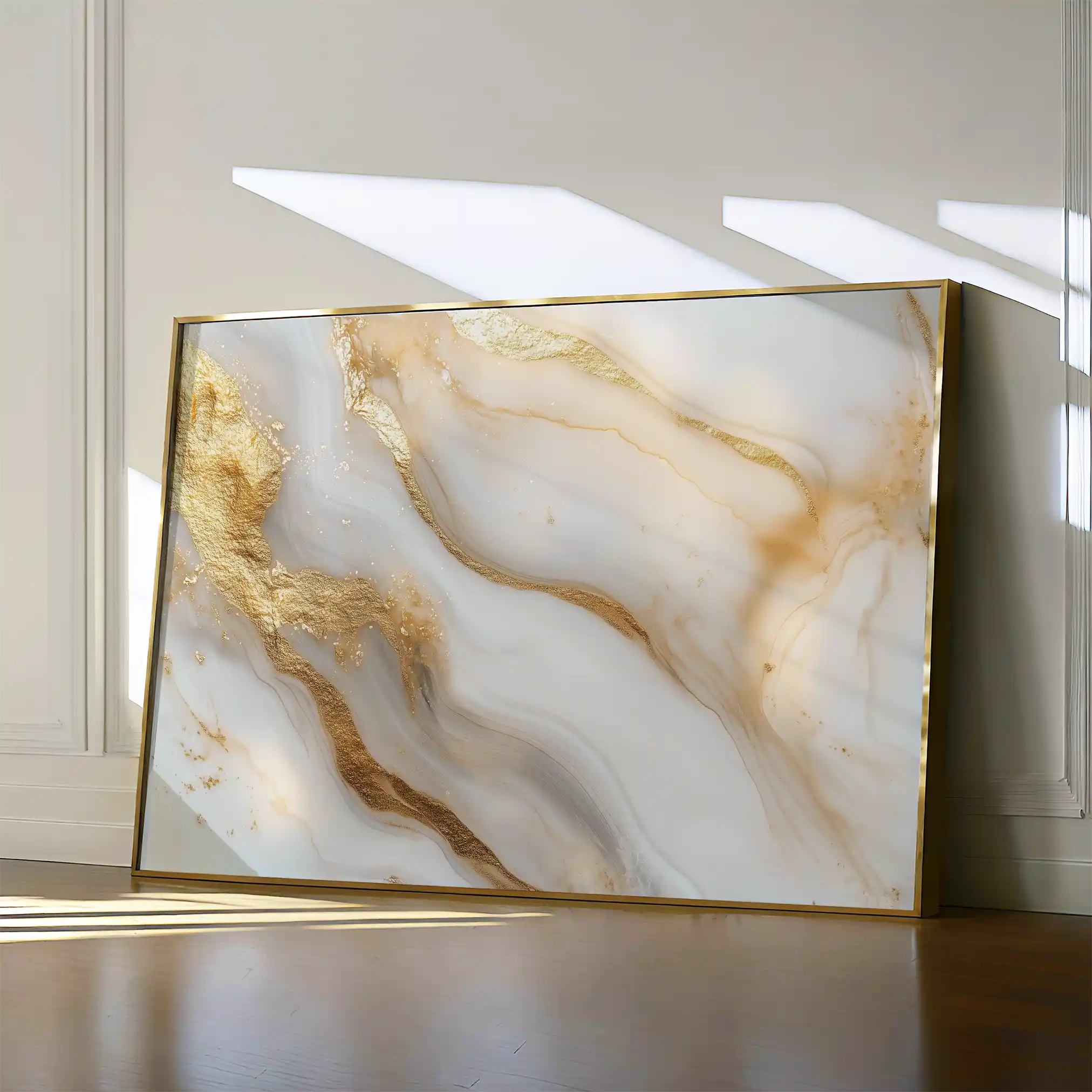 Abstract 490 Canvas Art 60 x 40 cm / Stretched on hidden frame