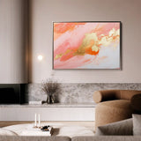 Abstract 491 Canvas Art 60 x 40 cm / Stretched on hidden frame