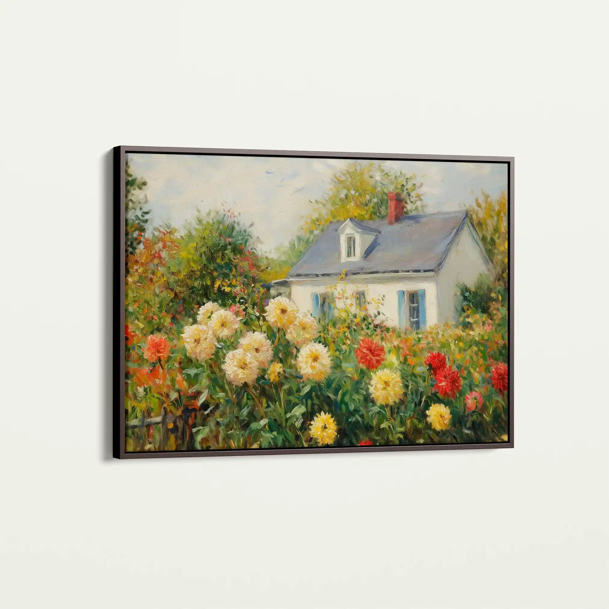 Landscape 491 Canvas Art 90 x 60 cm / Stretched on hidden frame